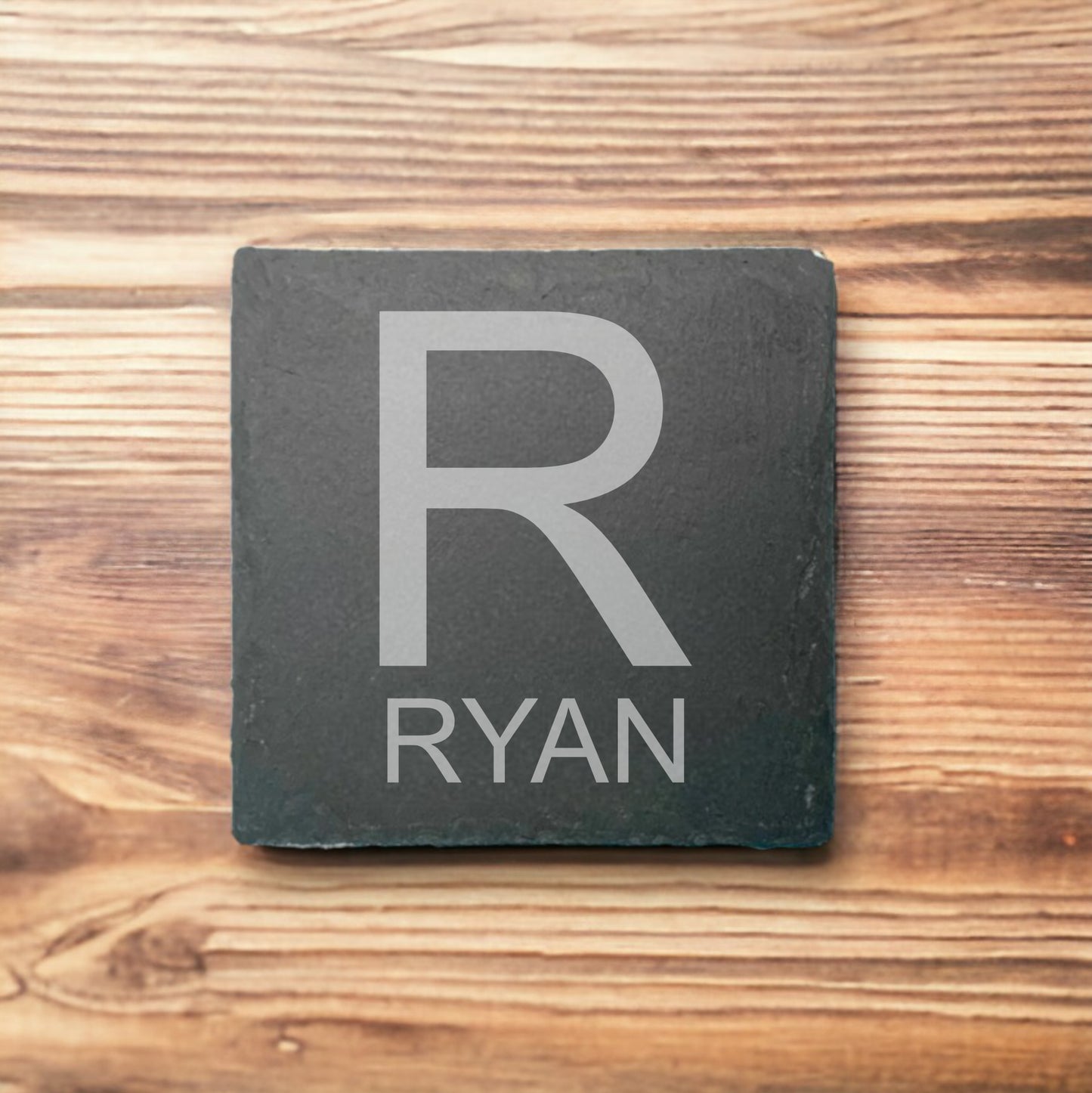 Slate Coaster – Initial & Name