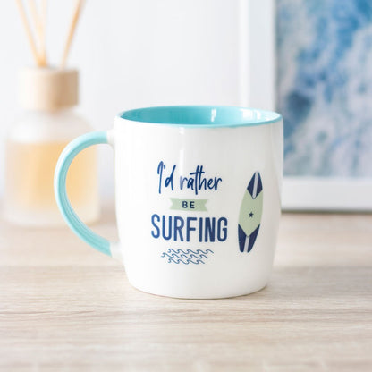 I'd Rather Be Surfing Mug